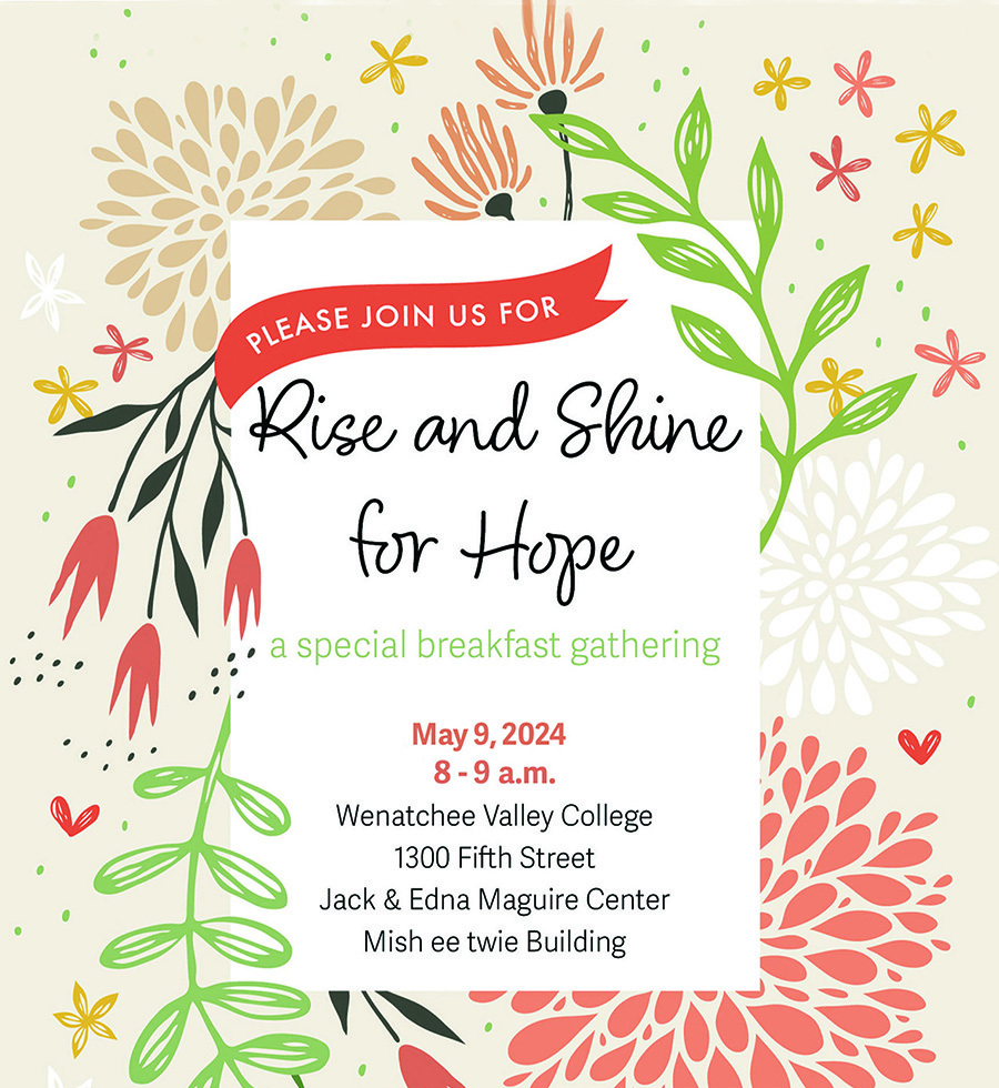 Wenatchee Rise and Shine for Hope Breakfast