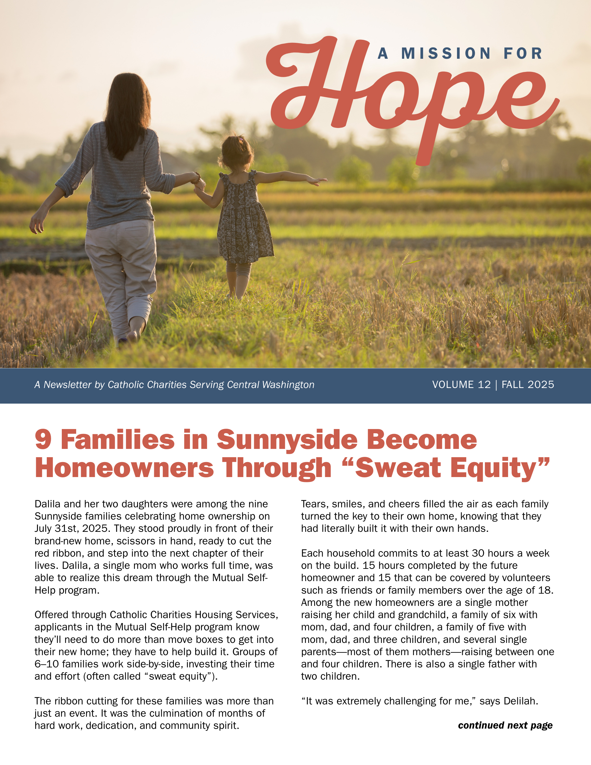 CC 2025 Hope Newsletter - Fall Edition - 1