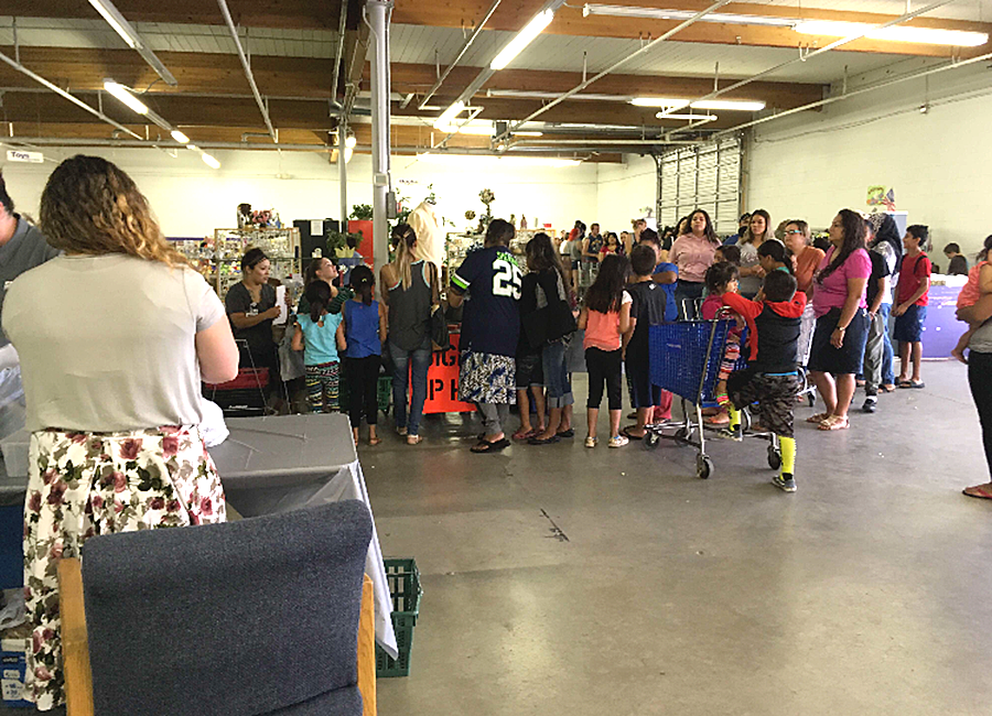 St. Vincent Centers in Kennewick Host Back to School Clothing Giveaway for Kids
