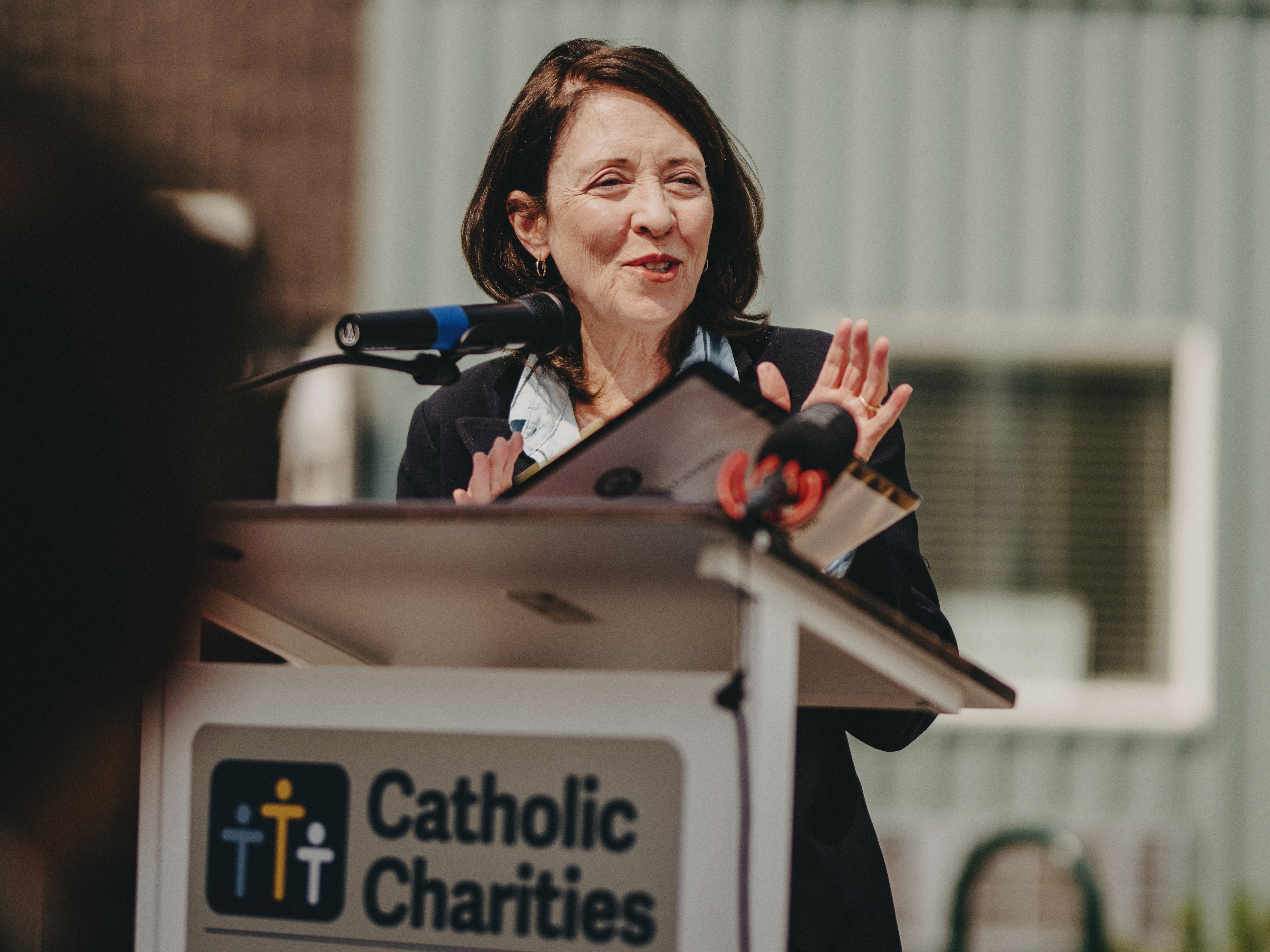 U.S. Senator Maria Cantwell Addresses Attendees